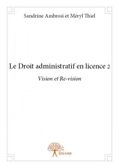 Image de Le droit administratif en licence 2