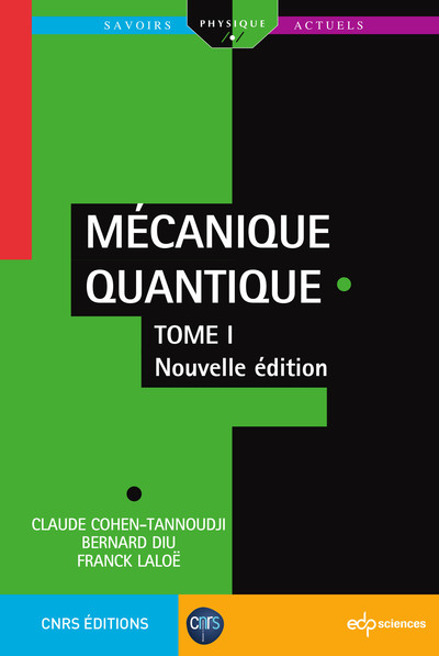 Picture of Mécanique Quantique - Tome 1