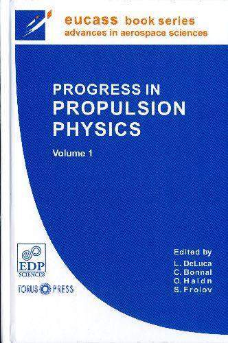 Image de PROGRESS IN PROPULSION PHYSICS