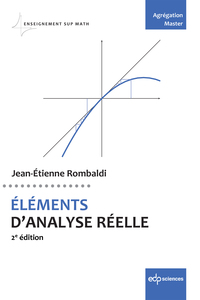 Image de ÉLÉMENTS D'ANALYSE RÉELLE