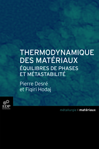 Picture of Thermodynamique des matériaux