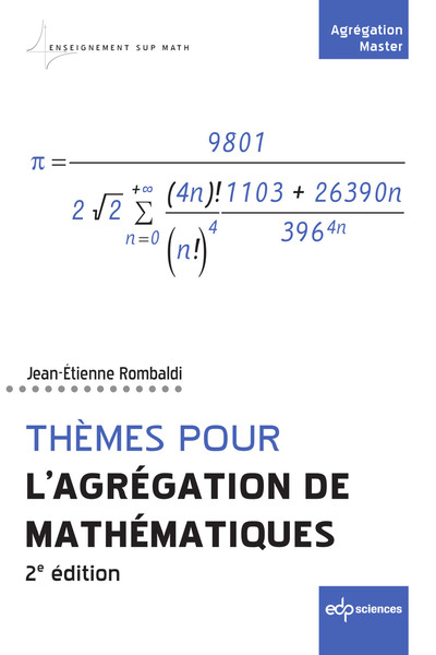 Picture of Thèmes pour l`Agrégation de mathématiques