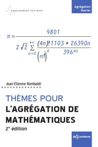 Picture of Thèmes pour l`Agrégation de mathématiques