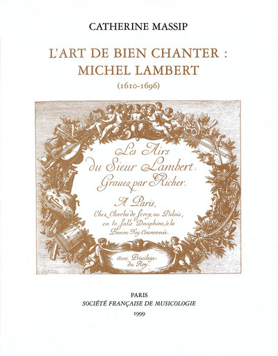 Image de L’Art de bien chanter : Michel Lambert