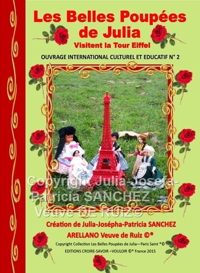 Image de LIBRO LES BELLES POUPEES DE JULIA VISITENT LA TOUR EIFFEL