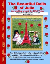 Picture of BOOK THE BEAUTIFUL DOLLS OF JULIA ARE WALKING AROUND THE EIFFEL TOWER