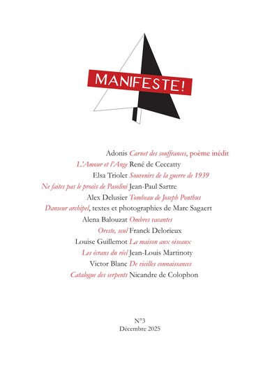 Picture of Manifeste! n°3