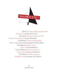 Picture of Manifeste! n°3