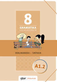 Image de GRAMATIKA LAN-KOADERNOA 8  DEKLINABIDEA + SINTAXIA