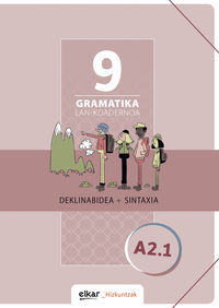 Image de GRAMATIKA LAN-KOADERNOA 9  DEKLINABIDEA + SINTAXIA