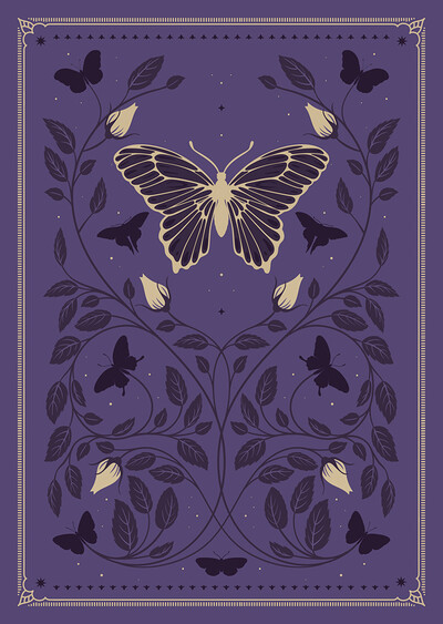 Image de Grimoire vierge Papillon