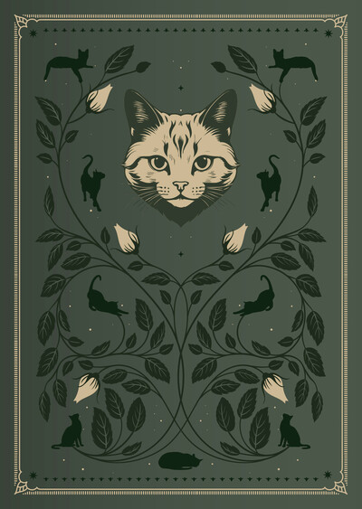 Image de Grimoire vierge Chat
