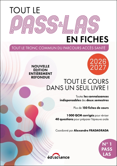 Image de Tout le PASS & LAS en fiches 2026-2027