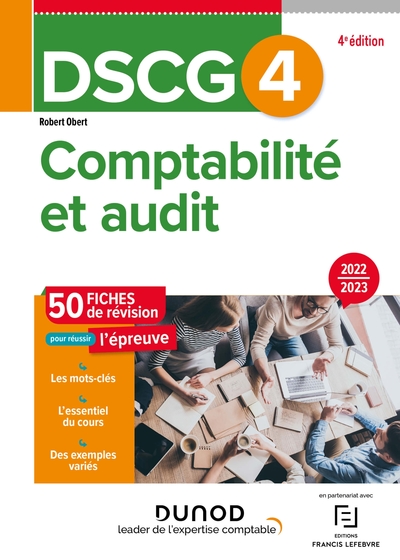Picture of DSCG 4 Comptabilité et audit - Fiches de révision 2022/2023