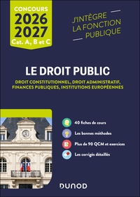 Image de Le Droit public 2026-2027 - Catégories A, B et C