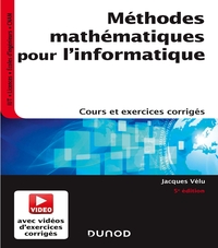 Image de Méthodes mathématiques pour l'informatique - 5e éd. - Cours et exercices corrigés