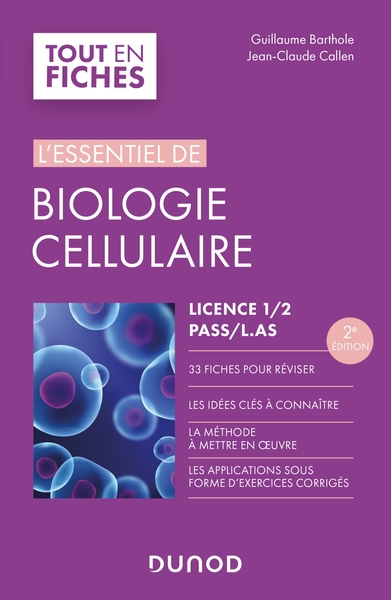 Image de L'essentiel de biologie cellulaire - Licence 1/2/PASS - 2e éd.