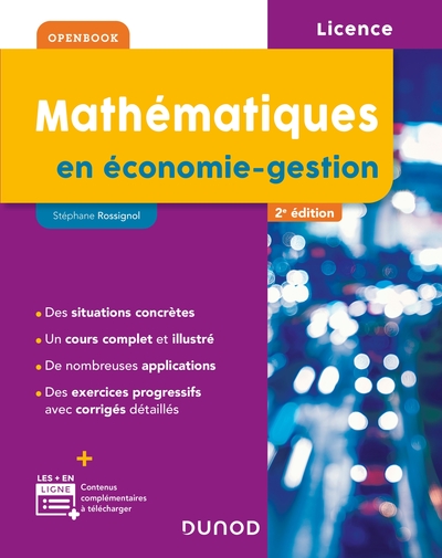 Picture of Mathématiques en économie-gestion - 2e éd.