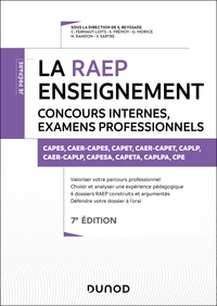 Picture of La Raep enseignement - Concours internes, examens professionnels - 7e éd.