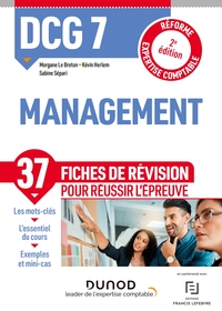 Picture of DCG 7 Management - Fiches de révision - 2e éd.