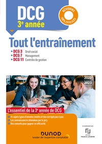 Picture of DCG 3e année - DCG 3-7-11 - Tout l'entraînement 2022/2023