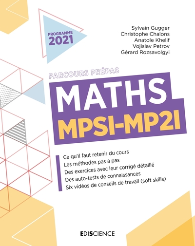 Picture of Maths MPSI-MP2I