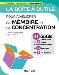 Picture of La boîte à outils pour améliorer sa mémoire et sa concentration