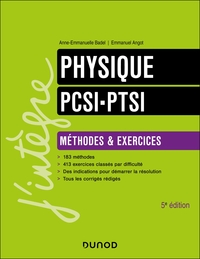 Picture of Physique Méthodes et exercices PCSI - PTSI - 5e éd.