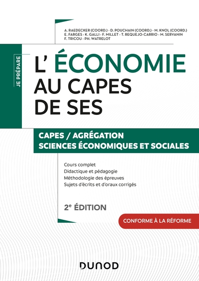 Picture of L'économie au CAPES de Sciences économiques et sociales - 2e éd.