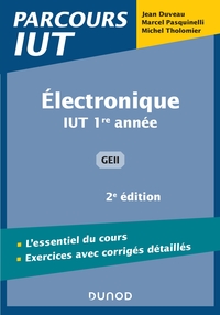 Image de Electronique - 2e éd - IUT 1re année GEII