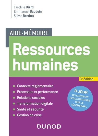 Picture of Aide-mémoire - Ressources humaines - 3e éd.