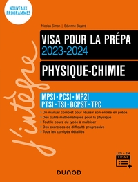 Image de Physique-Chimie - Visa pour la prépa 2023-2024
