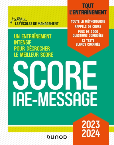 Picture of Score IAE-Message - 2023-2024