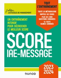 Picture of Score IAE-Message - 2023-2024