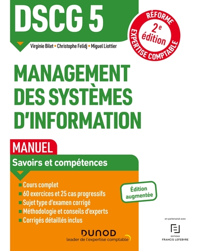 Picture of DSCG 5 Management des systèmes d'information - Manuel - 2e éd.