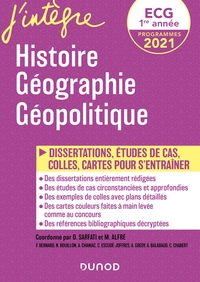 Image de ECG 1re année - Histoire Géographie Géopolitique - 2021