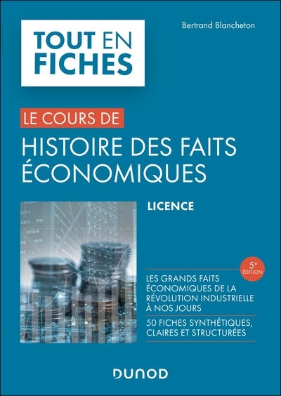 Picture of Histoire des faits économiques - Tout en fiches - 5e éd.