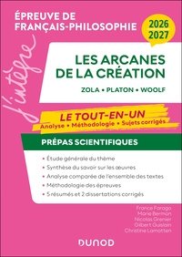Picture of Manuel Prépas scientifiques Les arcanes de la création Français-Philosophie - 2026-2027
