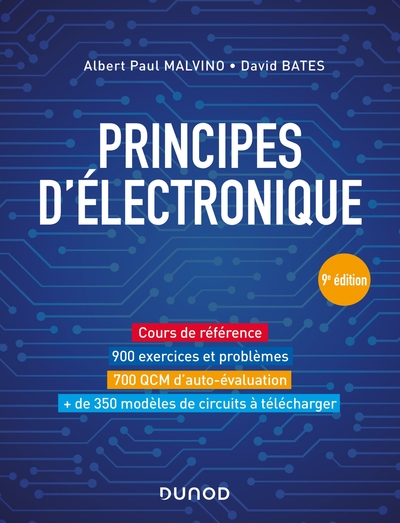 Image de Principes d'électronique - 9e éd. - Cours et exercices corrigés