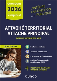 Picture of Concours Attaché territorial, Attaché principal - Tout-en-un - 2026