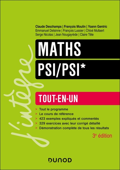 Image de Maths Tout-en-un PSI/PSI* - 3e éd.