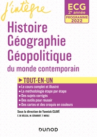 Picture of ECG 2 - Histoire Géographie Géopolitique du monde contemporain - Programmes 2022