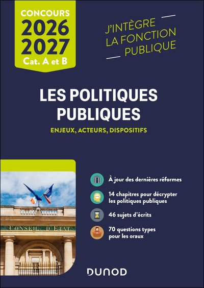 Picture of Les politiques publiques 2026-2027