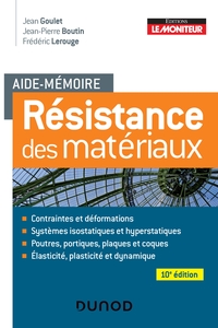 Picture of Aide-mémoire - Résistance des matériaux - 10e éd.