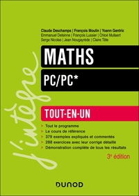 Picture of Maths Tout-en-un PC/PC* - 3e éd.