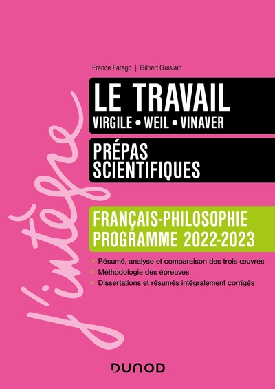 Picture of Le travail - Prépas scientifiques Français-Philosophie - 2022-2023