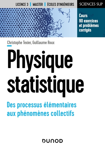 Picture of Physique statistique - Des processus élémentaires aux phénomènes collectifs