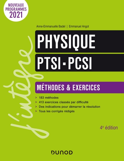 Picture of Physique Méthodes et exercices PTSI - PCSI - 4e éd.