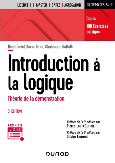 Picture of Introduction à la logique - 3e éd.