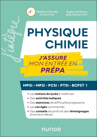 Picture of Physique-Chimie, J'assure mon entrée en prépa